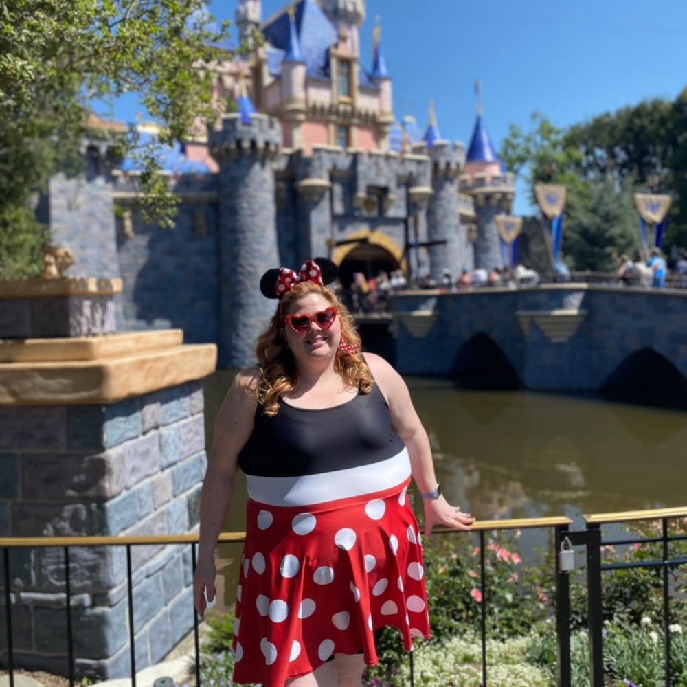 Minnie Mouse Disney bound skater dress size 3x